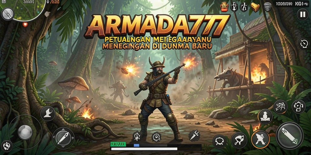 Gameplay menegangkan ARMADA777 dengan grafis yang memukau dan tantangan seru.
