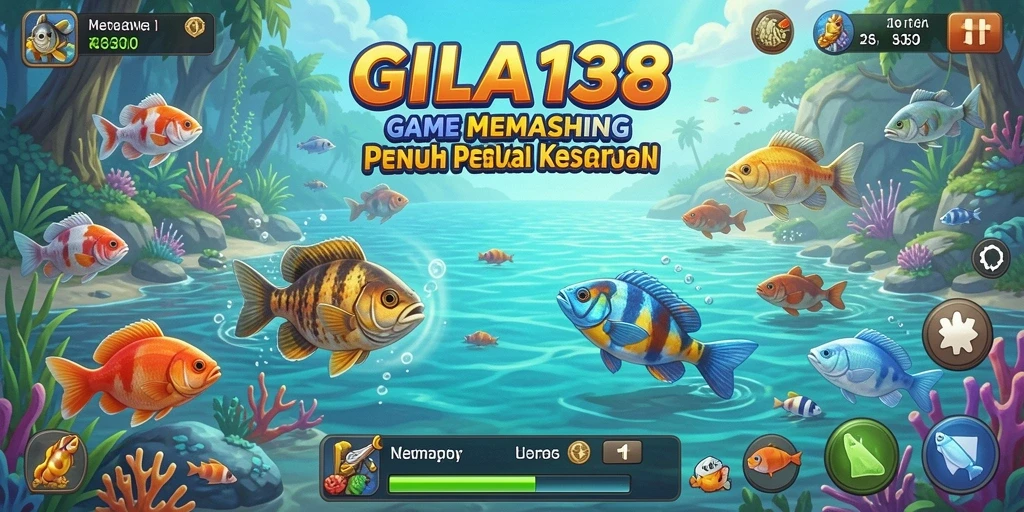 Gameplay GILA138 yang menarik dalam suasana memancing yang menyenangkan.