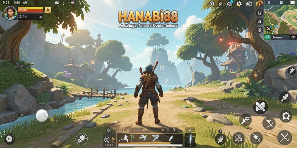 Pengalaman gameplay menarik di dunia Open World HANABI88.