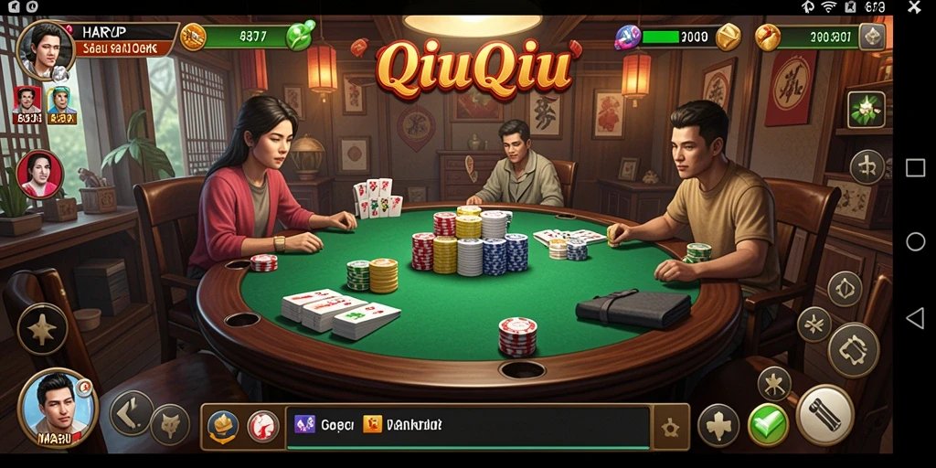 Tampilan gameplay menarik dari HARAPJP yang penuh strategi.