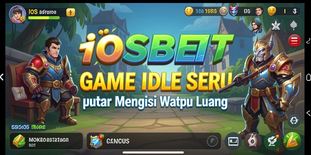 Tangkapan layar menampilkan gameplay santai dalam IOSBET.