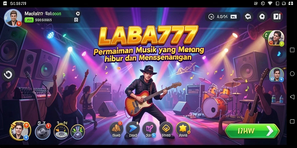 Tampilan gameplay LABA777 yang penuh warna dan interaktif.