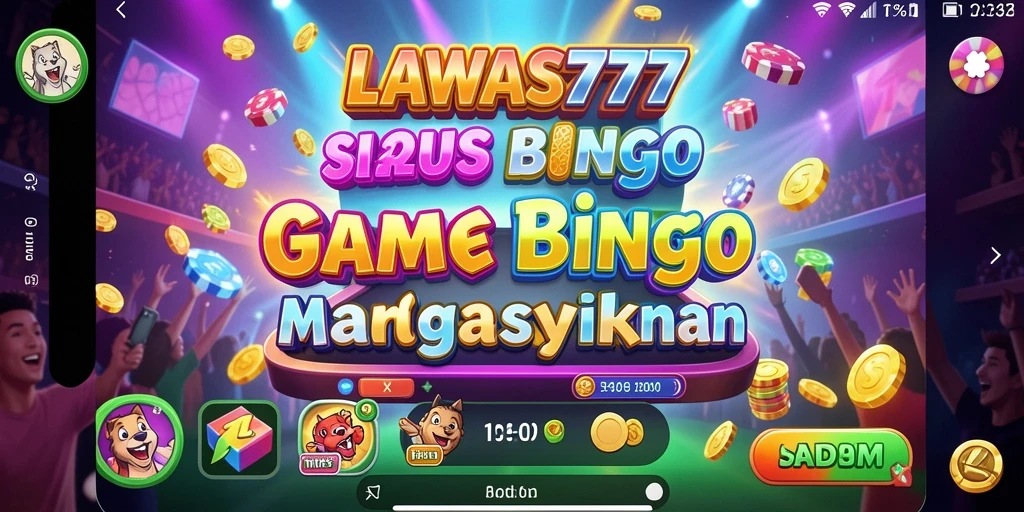 Tampilan gameplay seru Bingo di LAWAS777.