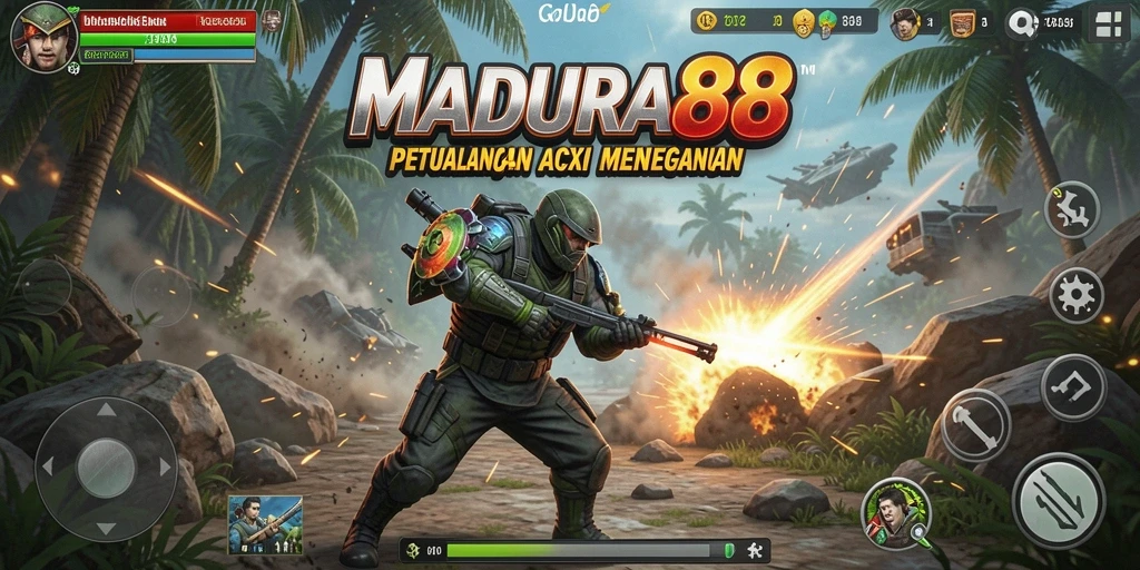 Tampilkan gameplay seru dari MADURA88 dalam aksi penuh petualangan.