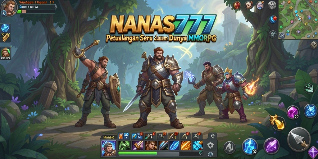 Gameplay seru NANAS777 yang memikat dalam dunia MMORPG.