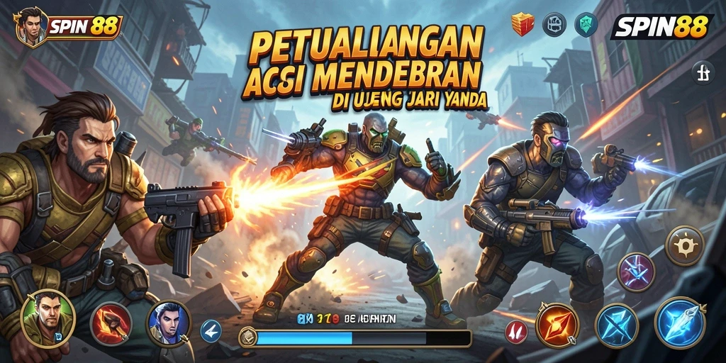 Tangkapan layar dari gameplay menarik di SPIN88.